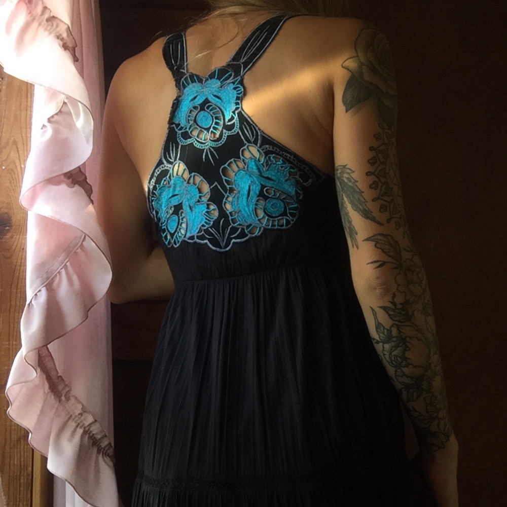 Free People Black Dress